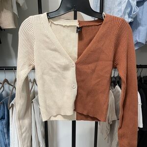 Windsor long sleeve multi color crop top